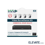 ELEV-8CHTX5MPKITAN: 4-Camera, 5-Megapixel HD Analog Kit